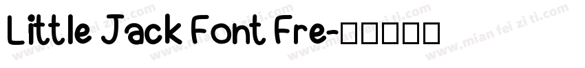 Little Jack Font Fre字体转换
